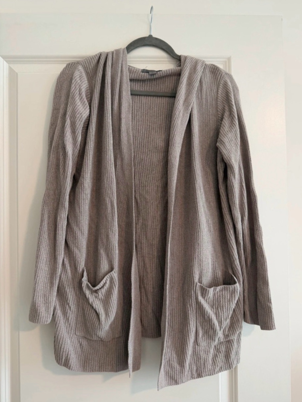 LIKE NEW Barefoot Dreams Hooded Cardigan - Large